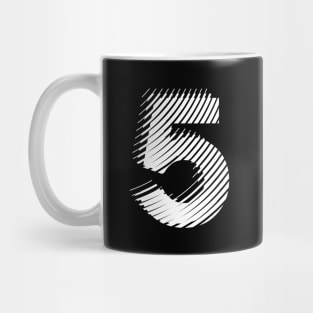 blurred 5 Mug